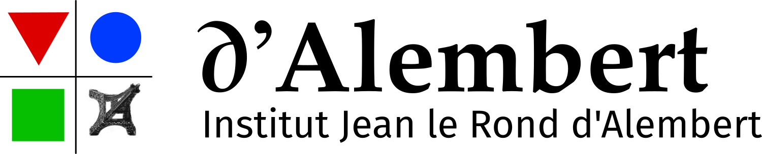 Logo Institut Jean Le Rond ∂'Alembert